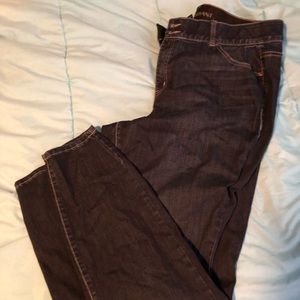 Lane Bryant 22 Long skinny jeans